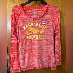 Majestic Red Kansas City Chiefs long sleeve